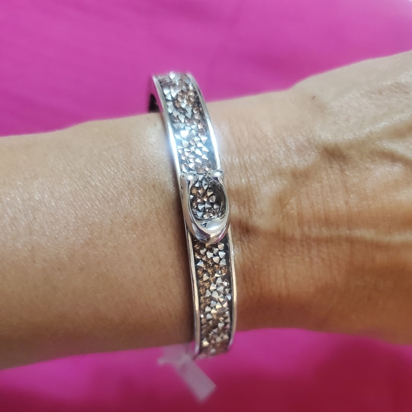 Coach Jewelry - Coach - Sparkle Hinge Bangle Bracelet